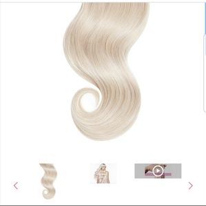 Glam seamless single 4-clip clip in extensions